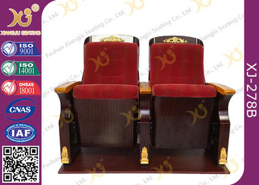 China Fire Retardant Commercial Fabric Auditorium Theater Seating / Concert Hall Chairs supplier