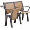 Factory Price School Classroom Folding Up Chair with Adjustable Writing Table supplier